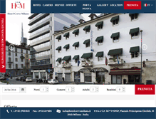Tablet Screenshot of hotelcervomilano.com